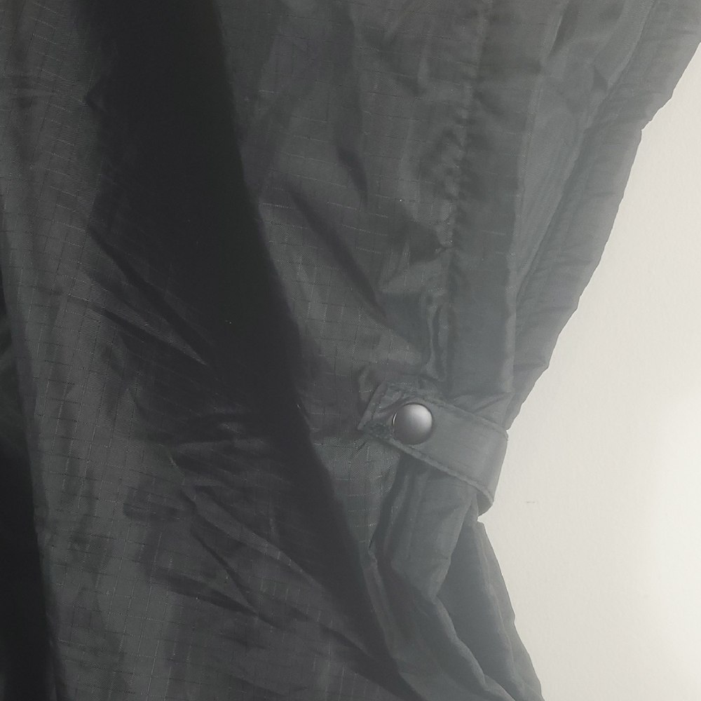 BEIS Black Hooded Cape With Front Pocket - Picture 9 of 16